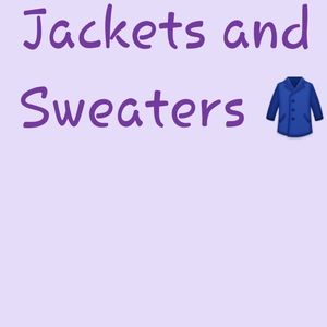 Jackets and Sweaters